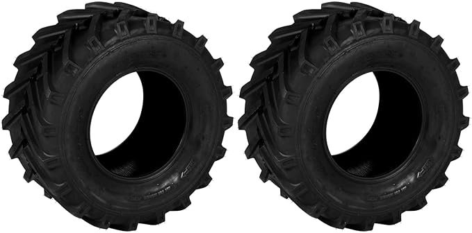 TUFFIOM Set of 2 Lawn Mower Tires 26x12.00-12 4PR Turf Tire for Garden Tractor Riding Lawnmower, Tubeless
