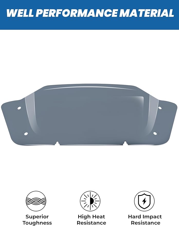 5" Windshield Windscreen Compatible for Harley Davidson CVO Street Glide FLHXSE Street Glide FLHX 2023 2024-Later (Vertical 5", Horizontal 7")