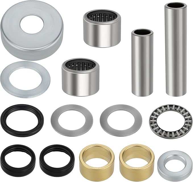 M MATI Swing Arm Bearing Seal Rebuild Kit For Yamaha Raptor 660R YFM660R 2001-2005 5LP-22184-00-00 5LP-22123-00-00