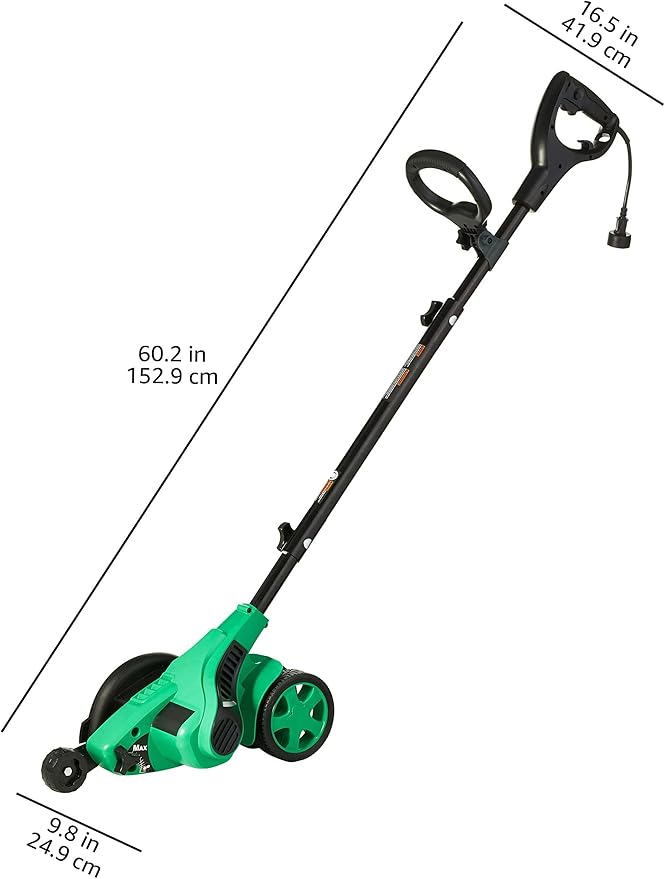 Amazon Basics 12 Amp 7.5" Double Edge Bladed Electric Corded Lawn Edger, 4420 RPM
