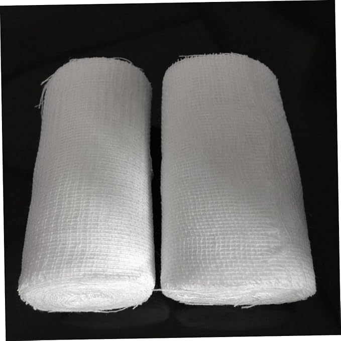 10pcs Gauze Rolls First Aid Dressing Wrap for Wound Care Training Absorbent Conforming Bandages for Surgery Aftercare and Sports Protection