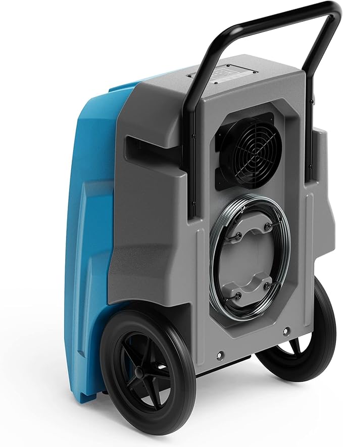 ALORAIR 180 Pints Smart WiFi LGR Commercial Dehumidifier with Pump Drain Hose, 2,300 Sq.Ft Dehumidifier Portable Industrial Dehu with Wheels for Water Damage Restore, Basements, Garages, and Job Sites