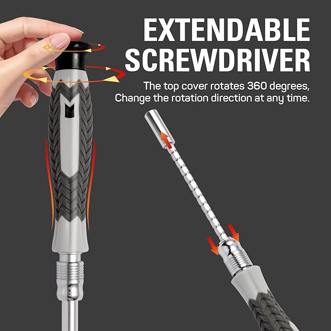 73 in 1 Magnetic Screwdriver Set, DIY Ratchet Precision Screwdriver Set, Precision Multi Tool Kit for PC, Watch, Bicycle, Electronics Maintenance