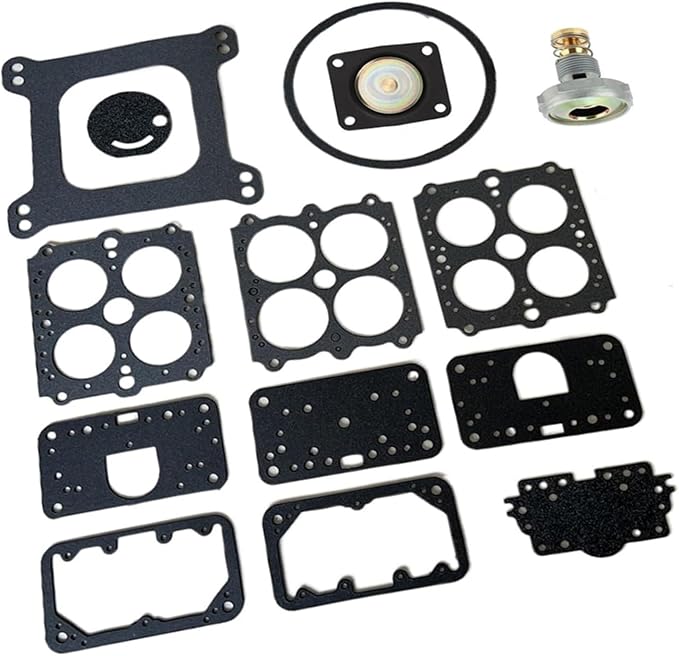 For Holley 1850 3310 9776 80457 80508 80570 80670 80770 with Gaskets and Needles Carburetor Rebuild Repair Kit