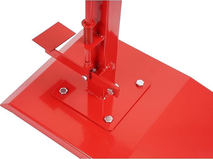 Universal Adjustable Portable Tire Changer Manual Car Small Truck Tire Expander Spreader Repair Tool Steel Red+Silvery