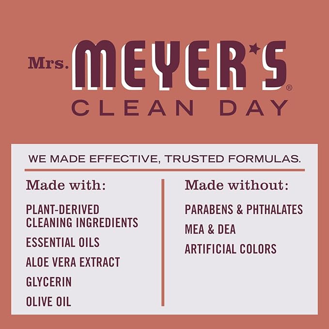 Mrs. MEYER'S Fall Leaves Kitchen Set Variation, Includes Dish Soap, Hand Soap and Multi-Surface Cleaner, 3 ct.