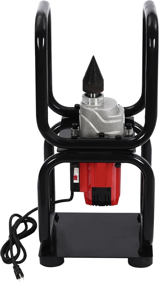 3.3KW Electric Firewood Splitter, 110V 450RPM Log Splitter Tool Freestanding Wood Splitter Machine for Home & Outdoor