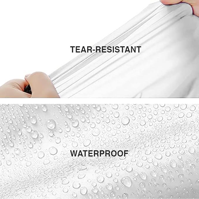 20-Pack Emergency Disposable Rain Ponchos for Adults – 100% Waterproof with Hood | Clear Lightweight Unisex Raincoats for Camping, Hiking & Travel