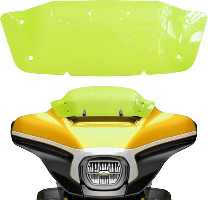 7" Green Windscreen Windshield Compatible with Harley Davidson Tuoring CVO Street Glide FLHXSE 2023 2024 FLHX/I 2024 for 2023 2024 Street Glide Accessories