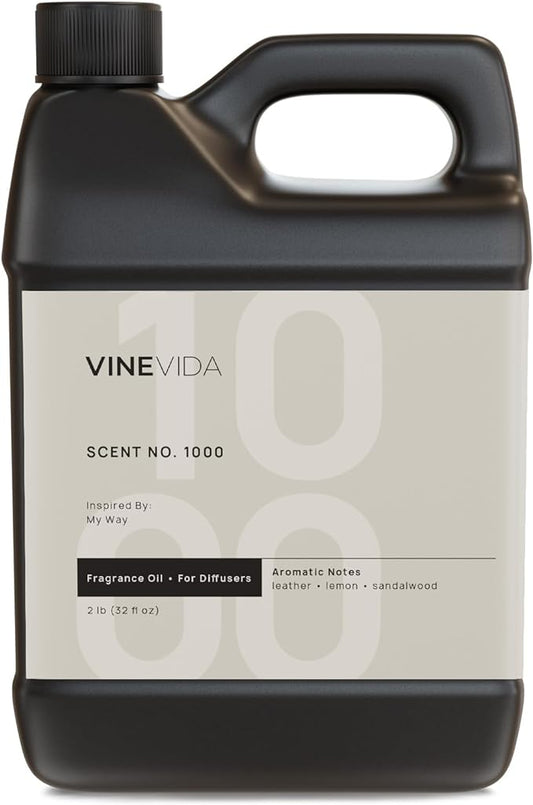 VINEVIDA [32 Fl Oz] Scent № 1000 Inspired by My Way Diffuser Oil; Hotel Scents for Cold Air Diffuser - Waterless Diffuser Oil