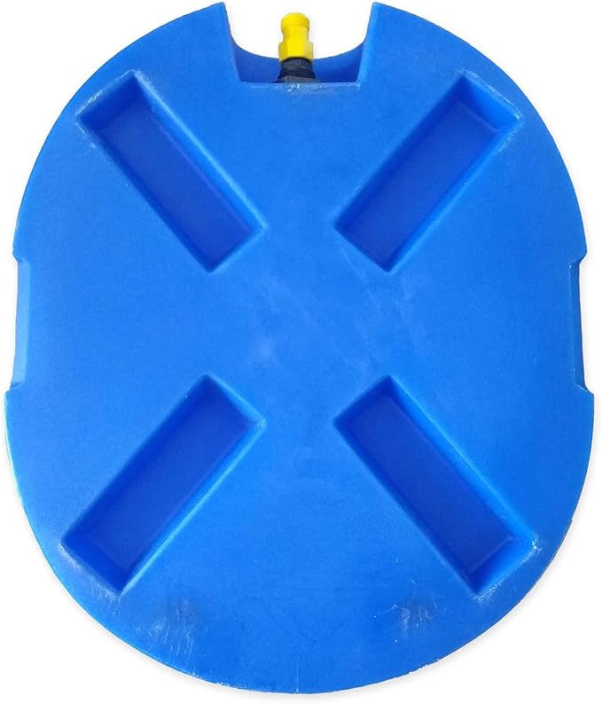 30 Gallon Stackable Emergency Water Storage Tank - 2 Tanks & Kit- BPA Free Food Grade Plastic - Survival Supply Barrel - Portable & Reusable