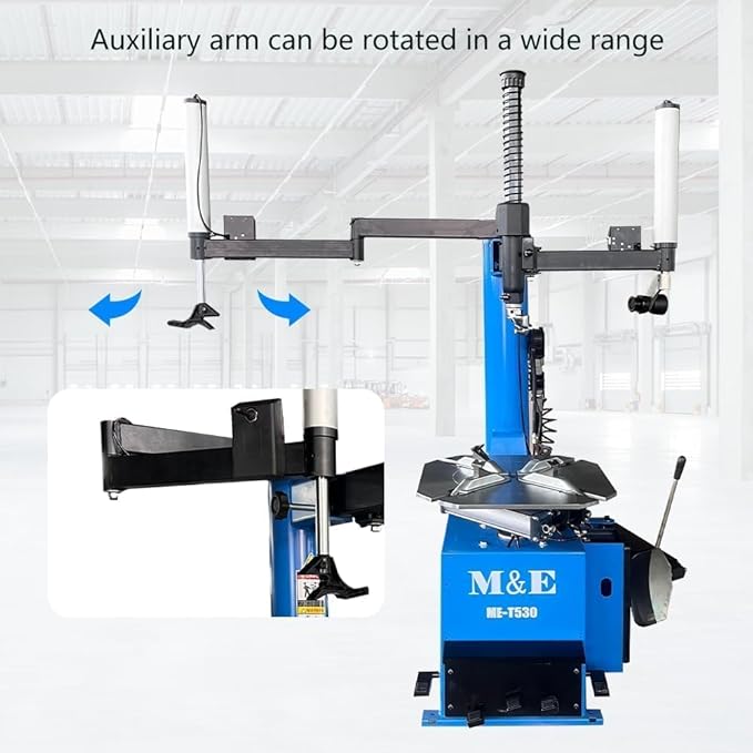 KATOOL ME 2.0HP Bead Blaster Tire Changer Machine ME-T530-Z Tire Machine with Helper Tire Changer Repair Tools