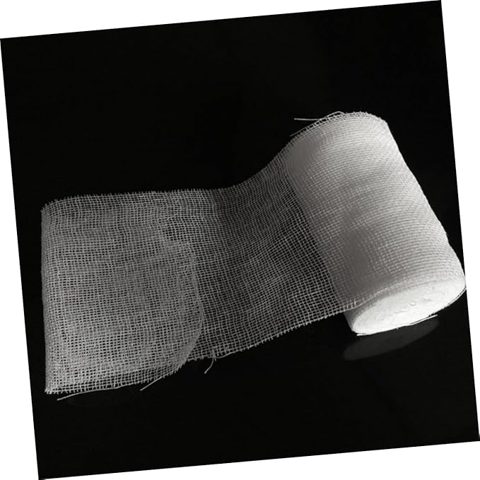 10pcs Gauze Rolls First Aid Dressing Wrap for Wound Care Training Absorbent Conforming Bandages for Surgery Aftercare and Sports Protection