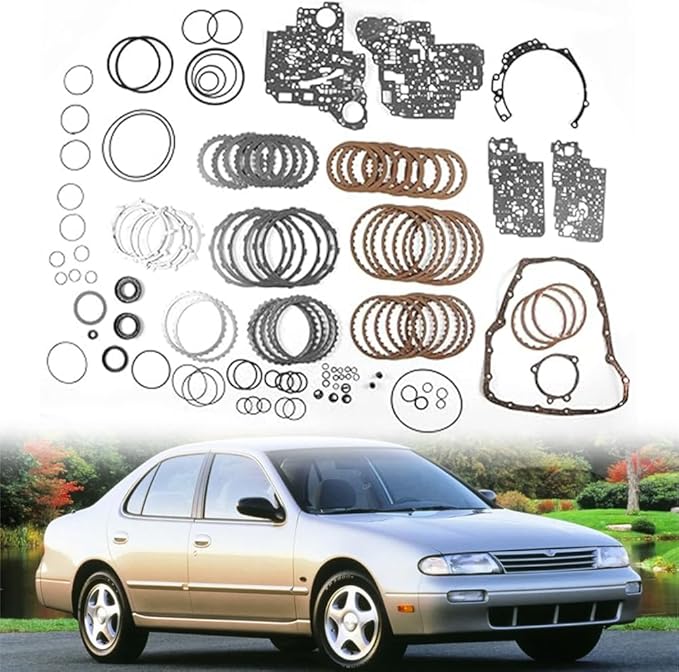 Transmission Master Rebuild Kit with Overhaul Seals - RE4F04A for Altima/Maxima 92-99, for Infiniti I30 95-99, for Mercury Villager 93-02