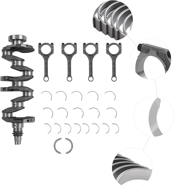 Engine Overhaul Rebuild Kit,G4FD Engine Overhaul Rebuild Kit for 2012-2016 Hyundai Accent Kia Soul 1.6L,Replacement 23110-2B610 231102B610 603N6-2BU00 231102B610A