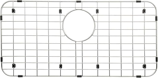Serene Valley 25-1/4" X 12-1/2“ Sink Grid, Rear Drain with Corner Radius 1-1/2", NLW2513R