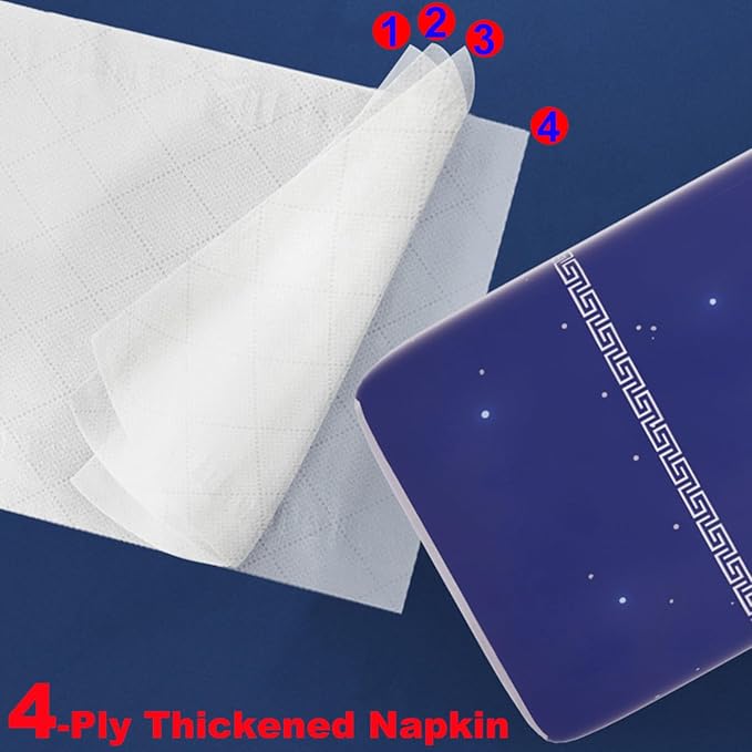 Soft Facial Napkins, Toilet Paper, Bag Cover, Not In Box, Disposable Facial Tissue, White Facial Paper Tissue, Material Native Wood Pulp Fiber NOT COTTON, 4-Ply, 3 Pack, 360 Sheet per Pack