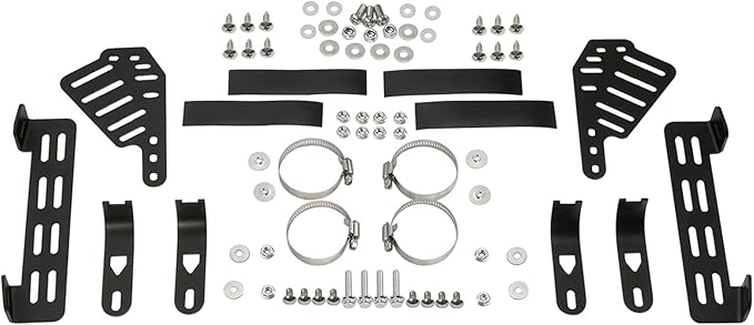 TCT-MOTORPARTS Batwing Fairing Mounting Bracket Fit For Harley Road King Softail Heritage FLST