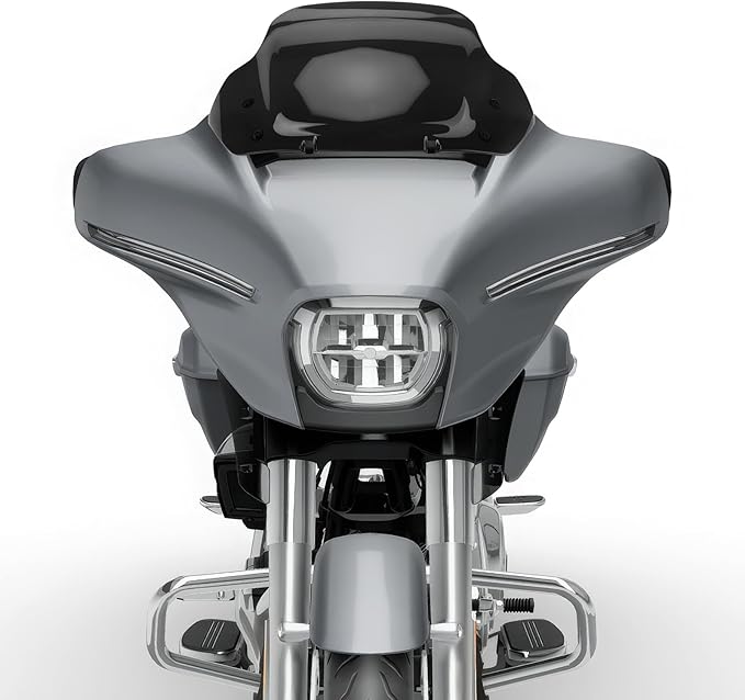 14" Windshield for Harley Street Glide CVO FLHXSE 2023-2024 Wind Shield Windscreen Air Deflector Compatible for Harley Street Glide CVO 2024 (Black)