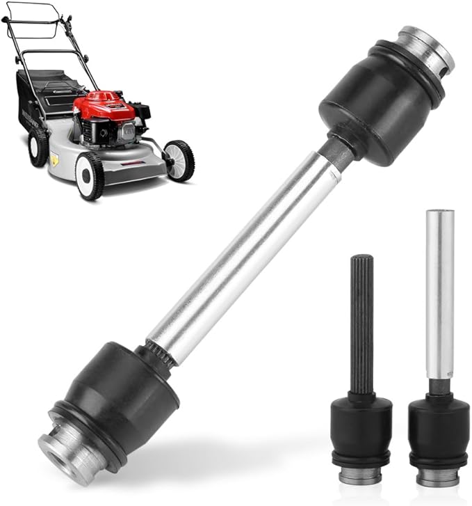 Drive Shaft Assembly, Self Propelled Mower Drive Shaft Part Grass Cutter Accessory, Lawn Mower Drive Shaft Connector Drive Shaft Replacement Fit for Honda GXV160/216 Lawnmower