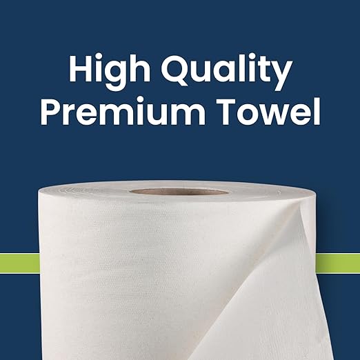 Marcal® Premium Hardwound Towels (H6800EXP), 7.875” x 800’, Premium Roll Towel, (6 Rolls/Case, 4,800’/Case) - Fits Most Universal Hardwound Roll Towel Dispensers