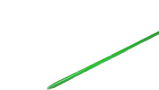 5ft Green Pro Snow Stakes - 60" x 5/16" Driveway Markers, Pointed Tip, Hy Viz Reflective Tape, Armor Cap (Choose Quantity) (300)