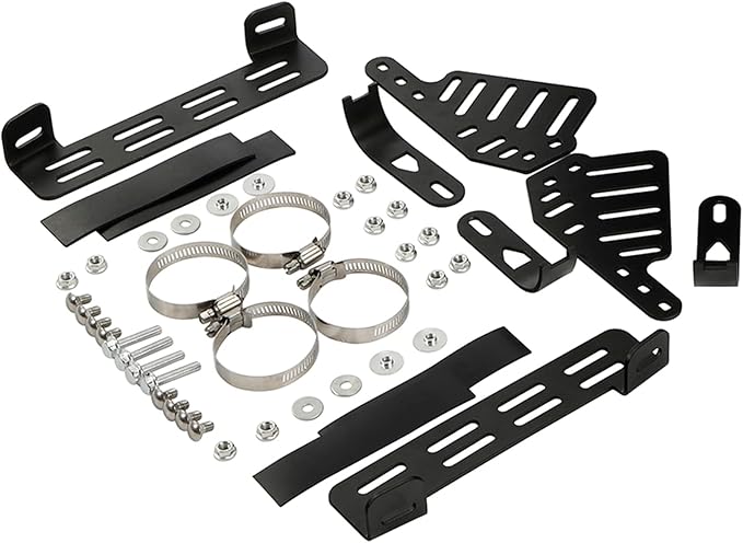 TCT-MOTORPARTS Batwing Fairing Mounting Bracket Fit For Harley Road King Softail Heritage FLST