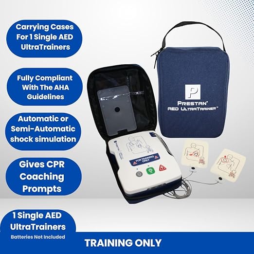 PRESTAN 1 Adult Female and 1 Infant CPR Manikin Kit with Feedback, Prestan UltraTrainer, and MCR Accessories