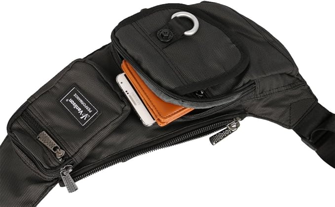 Nylon Sling Chest Bag Daypack Bicycle Travel Gym Backpack
