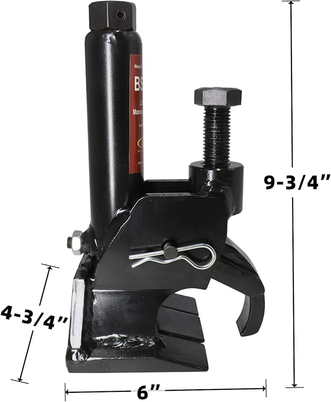 BESTOOL Manual Tire Bead Breaker Adjustable Hammer Tires Changer for ATV Tire Operation, Includes 2 Iron Crowbars