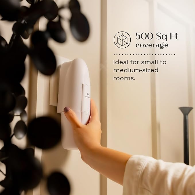 AromaPlan 5 Star Collection 2025 Plug in Waterless Diffuser (2 Fragrances Included)-Cold Air & Waterless Diffusers for Home & Office- Silent Wall Diffuser Plug in (2 Devices +2 Scents)