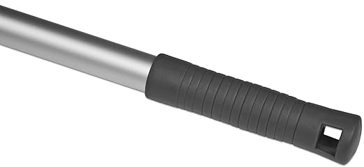 CleanAide Lightweight Extended Aluminum Mop Pole with Ergonomic Handle 52 inches for Hard-to-Reach Areas, Ideal for Home and Commercial Cleaning