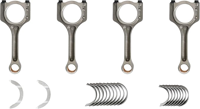 G4KJ 2.4 Engine Crankshaft Connecting Rods & Bearings Set Fit for Hyundai Kia 2.4L 2011-2020 Replace#23510-2G500 23111-2G200