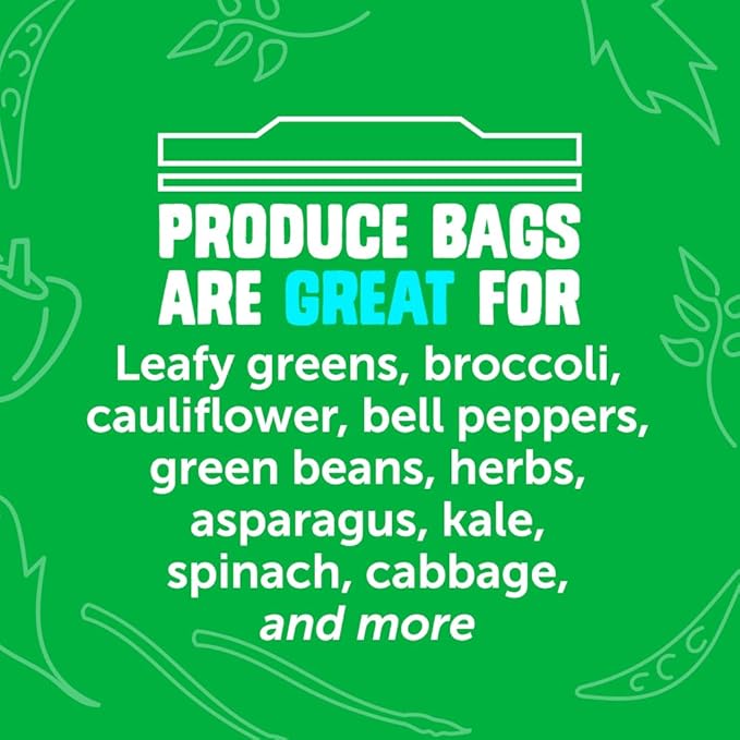 Ziploc Fresh Produce Bags Large - 15 Count