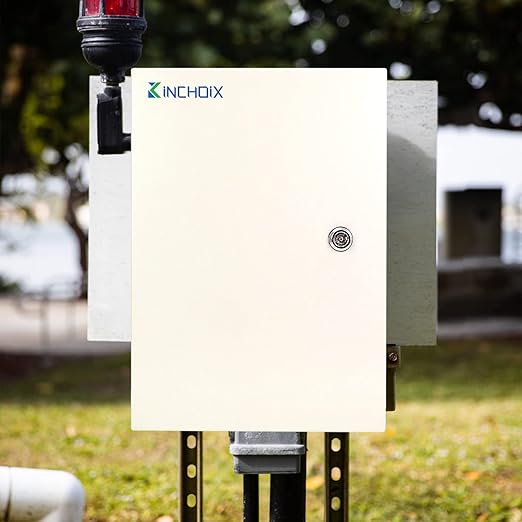 Outdoor Electrical Box 24 x 16 x 10'' Nema 4X Enclosure Waterproof Junction Box Electrical Enclosure Lockable Weatherproof Enclosure Box