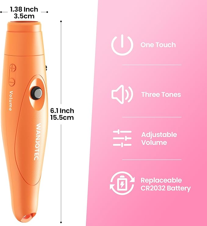 Electronic Whistle, Battery Operated Whistle Adjustable 3 Different Loud Whistle Sounds with Lanyard Handheld Whistles for Referees Coaches Teacher Training/Camping