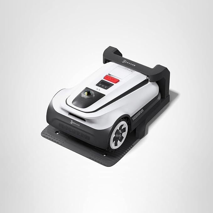 ECOVACS Goat A3000 LiDAR Robot Lawn Mower, Dual-LiDAR Navigation,Suitable for 3/4 Acre, 13” Cutting Width, 45min Fast Charging, Precise Edge Mowing, Smart Lawn Mower for Large Garden