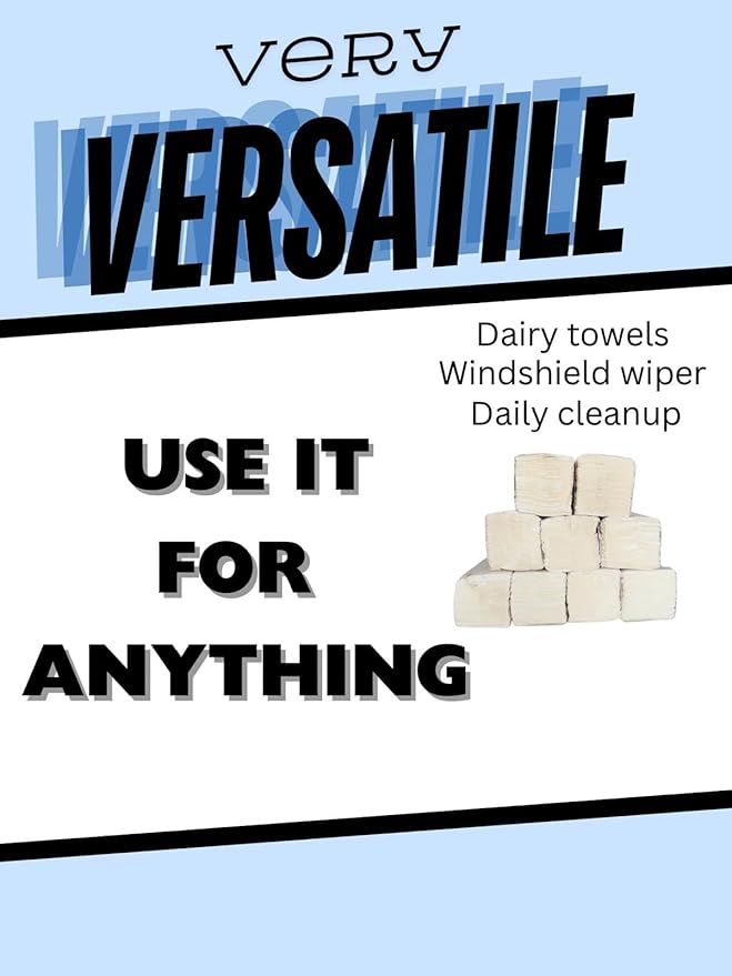 Multi-Fold Paper Towels, 9.5 x 10.5 Inches, 3150 Sheets, 1-Ply Crepe Paper, 9 Bundles