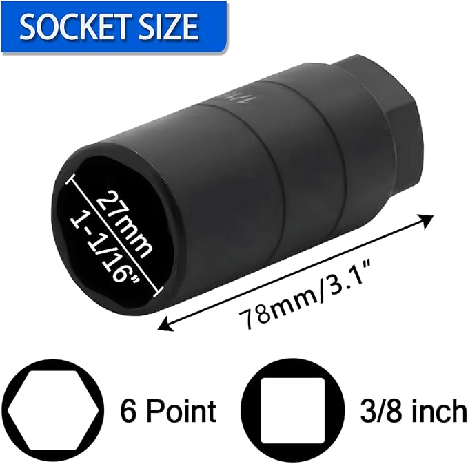 12677836 Oil Pressure Sensor and Socket for Chevy Silverado 1500 2500 3500,Express,Corvette,Suburban,Avalanche,Impala,Tahoe,Trailblazer& GMC Sierra,Savana,Yukon,Envoy&Cadillac,CTS,Escalade