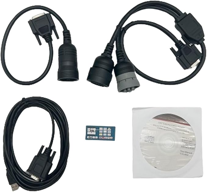 ET-4 Diagnostic Adapter Tool 538-5051 478-0235 2019C Version for CAT Heavy Equipment(6&9&14 Pins Cable) ET4 Communication Diagnostic Tool Aftermarket Parts