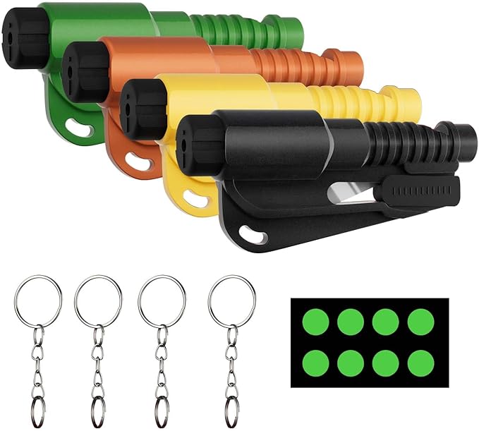 Window Breaker Seatbelt Cutter Multicolor 04