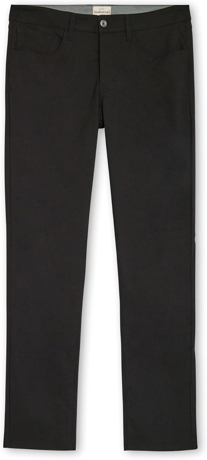 Weatherproof Vintage Hiking Pants - Men Straight Slim Fit Chino Mens Travel Pant, Lightweight Stretch Casual Pants for Men