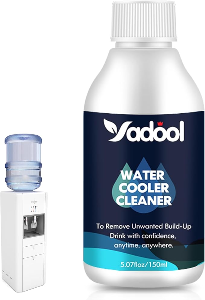 Water Cooler Cleaning Kit,Water Dispenser Cleaning,Water Dispenser Cleaner for Bottom or Top Loading Water Cooler Cleaner and More Models,Virtually Every Style Is Covered Ice Makers (5.07Fl Oz)