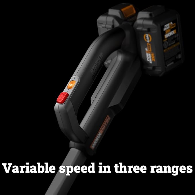 WORX Nitro WG585.9 40V Cordless Leaf Blower, Electric Blower with 620CFM & 165MPH, Blowers for Lawn Care with Brushless Motor & 3 Speed Control, 2 Batteries & Charger Not Included