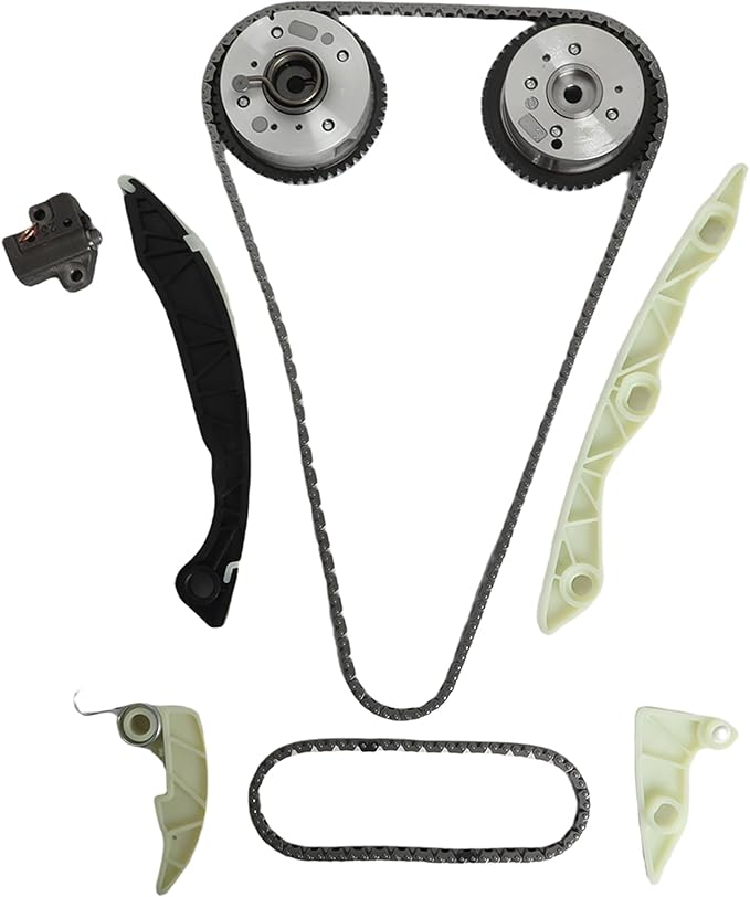 G4KD 2.0L Engine Rebuild Overhaul Kit w/Crankshaft Head Gasket Set Timing Chain Kit Con-Rod Piston Kit Main & Rod Bearig Fit for Hyundai Tucson Santa Fe Sonata Kia Optima Sportage Forte 2.0L 2005-2012