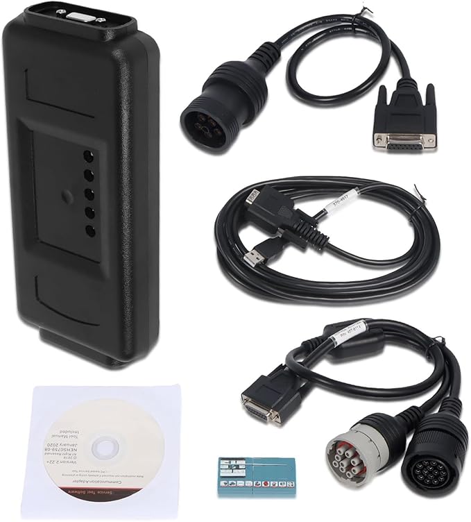 ET-4 Diagnostic Adapter Tool 538-5051 478-0235 2019C Version & 2021 Version for CAT Heavy Equipment(6&9&14 Pins Cable) ET4 Communication Diagnostic Tool
