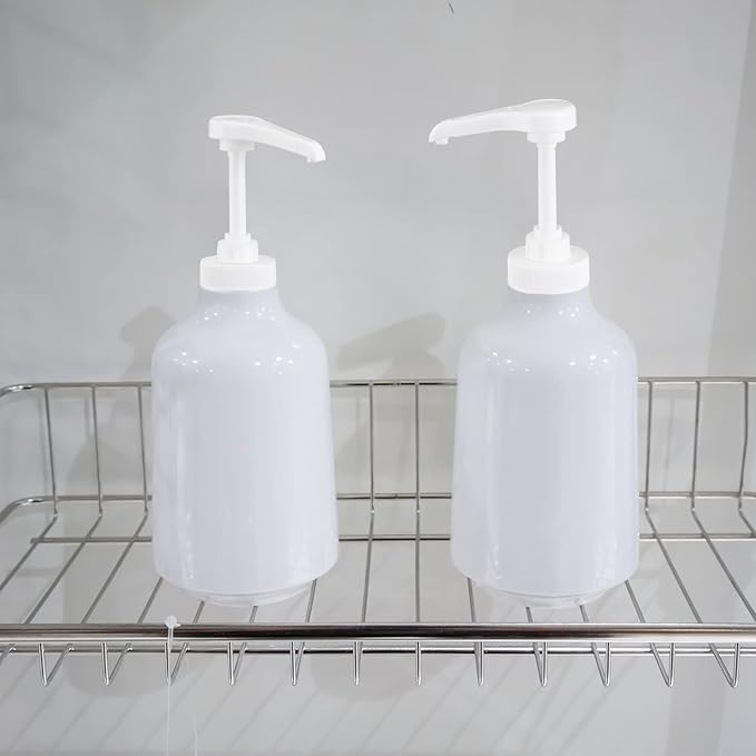 Sawysine 12 Pcs Gallon Pump Dispenser, Fits Most 1 Gallon Jugs Pump Dispenser 38/400 Lid Top Replacement for Bottle, Shampoo and Conditioner Leak Proof