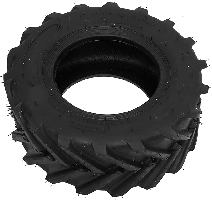 TUFFIOM Set of 2 Lawn Mower Tires 16x6.50-8 4PR Turf Tire for Garden Tractor Riding Lawnmower, Tubeless