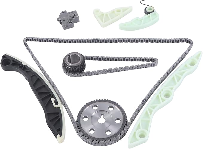 1set 2.4L G4KG Engine Rebuild Kit - Timing Chain Kit / HS26321PT Engine Overhaul Gasket Set Replacement for ILOAD IMAX 2.4L G4KG