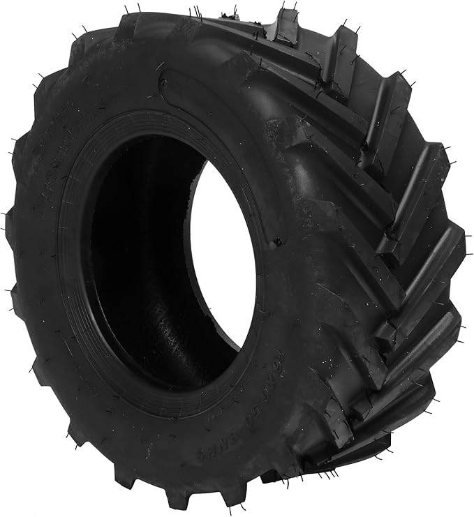 TUFFIOM Set of 2 Lawn Mower Tires 16x6.50-8 4PR Turf Tire for Garden Tractor Riding Lawnmower, Tubeless